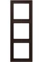Jung Le Corbusier LC9834320J Рамка 3-постовая (универсальная, terre d’ombre brûlée 59)