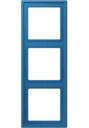 Jung Le Corbusier LC98332030 Рамка 3-постовая (универсальная, bleu céruléen 31)