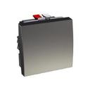 Schneider Electric Altira ALB46051 Переключатель одноклавишный (16 А, под рамку, с/у, металлик серебристый