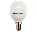Экономка Eco_LED9wGL45E1430 Лампа светодиодная GL45 шар 9Вт 800Лм 230В 3000К E14