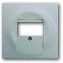 ABB Impuls 2CKA001753A0056 Накладка розетки информационной (1хUSB, серебристо-алюминиевая)