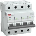 EKF mcb6-4-25C-av Выключатель автоматический AV-6 4P 25A (C) 6kA AVERES