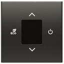 ABB Sky Niessen 2CLA854060A1501 Накладка терморегулятора (черный бархат)