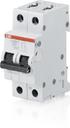 ABB S201 2CDS271103R0021 Автоматический выключатель однополюсный+N 2А (25 кА, D)