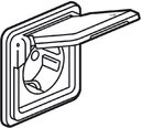 Legrand Soliroc 077835 Розетка (16 А, з/к, шторки, крышка, в сборе, скрытая установка, хром)