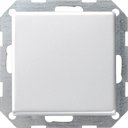Gira E2 0123201 Переключатель одноклавишный (10 А, заподлицо, под рамку, скрытая установка, белый глянцевый)