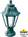 Fumagalli Mikrolot/Anna E22.110.000.VXF1R Светильник наземный на низкой ножке 385 мм (корпус античная медь, плафон прозрачный)