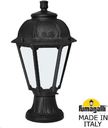 Fumagalli Mikrolot/Saba K22.110.000.AYF1R Светильник наземный на низкой ножке 400 мм (корпус черный, плафон опал)
