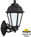 Fumagalli Bisso/Saba K22.131.000.AYF1R Светильник консольный уличный на стену с 1 фонарем 460 мм (корпус черный, плафон опал)