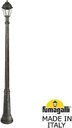 Fumagalli Ricu/Saba K22.157.000.BXF1R Светильник садовый с 1 фонарем 2280 мм (корпус античная бронза, плафон прозрачный)