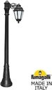 Fumagalli Artu Bisso/Saba 1L K22.158.S10.AYF1R Светильник садовый с 1 фонарем 1820 мм (корпус черный, плафон опал)