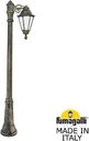 Fumagalli Gigi Bisso/Rut 1L E26.156.S10.BYF1R Светильник садовый с 1 фонарем 1850 мм (корпус античная бронза, плафон опал)