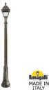 Fumagalli Gigi/Cefa U23.156.000.BXF1R Светильник садовый с 1 фонарем 2110 мм (корпус античная бронза, плафон прозрачный)