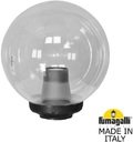 Fumagalli Globe 250 Classic G25.B25.000.AXE27 Классический фонарь на столб 260 мм (без кронштейнов, корпус черный, плафон прозрачный)