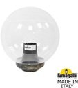 Fumagalli Globe 250 Classic G25.B25.000.BXE27 Классический фонарь на столб 260 мм (без кронштейнов, корпус античная бронза, плафон прозрачный)