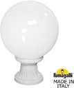 Fumagalli Microlot/G250 G25.110.000.WYE27 Светильник наземный на низкой ножке 350 мм (корпус белый, плафон матовый)