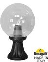 Fumagalli Minilot/G250 G25.111.000.AXE27 Светильник наземный на низкой ножке 390 мм (корпус черный, плафон прозрачный)