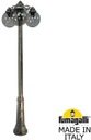 Fumagalli Ricu Bisso/G250 3L Dn G25.157.S30.BZE27DN Светильник садовый с 3 фонарями 2100 мм (корпус античная бронза, плафон дымчатый)