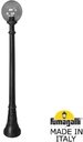 Fumagalli Artu/G250 G25.158.000.AZE27 Светильник садовый с 1 фонарем 1710 мм (корпус черный, плафон дымчатый)