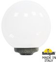 Fumagalli Globe 300 Classic G30.B30.000.BYE27 Классический фонарь на столб 310 мм (без кронштейнов, корпус античная бронза, плафон опал)