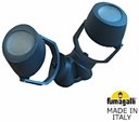 Fumagalli Minitommy 2L 3M1.000.000.AXU2L Наземный светильник с 2 лампами 136 мм (корпус черный, плафон матовый)