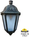 Fumagalli Iesse M22.000.000.BXF1R Светильник-бра уличный 350 мм (корпус античная бронза, плафон прозрачный)