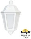 Fumagalli Iesse M22.000.000.WYF1R Светильник-бра уличный 350 мм (корпус белый, плафон матовый)