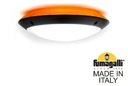 Fumagalli Lucia Backlit 1R3.000.000.AYE27.OR1 Светильник-бра уличный 300 мм (корпус черный, плафон матовый/оранжевый)