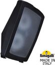 Fumagalli Germana 2N1.000.000.AXF1R Светильник-бра уличный 250 мм (корпус черный, плафон матовый)
