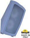 Fumagalli Germana 2N1.000.000.LXF1R Светильник-бра уличный 250 мм (корпус серый, плафон матовый)