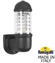 Fumagalli Mirella D15.505.000.AXE27H.FC1 Светильник уличный настенный с 1 фонарем 520 мм (корпус черный, плафон прозрачный)