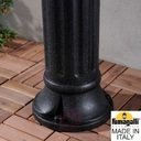 Fumagalli Sauro 500 D15.553.000.AXE27 Светильник наземный на низкой ножке 500 мм (корпус черный, плафон прозрачный)