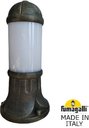 Fumagalli Sauro 500 D15.553.000.BYE27 Светильник наземный на низкой ножке 500 мм (корпус античная бронза, плафон опал)