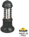 Fumagalli Sauro 500 D15.553.000.AXE27H.FC1 Светильник наземный на низкой ножке 500 мм (корпус черный, плафон прозрачный)