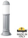 Fumagalli Sauro 800 D15.554.000.LYE27 Столбик освещения садовый 800 мм (корпус серый, плафон опал)