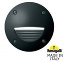 Fumagalli Leti 100 Round-St 2C4.000.000.AYG1L Подсветка ступеней (корпус черный, плафон матовый)