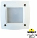 Fumagalli Leti 100 Square 3C1.000.000.WYG1L Подсветка ступеней 134 мм (корпус белый, плафон матовый)