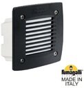 Fumagalli Leti 100 Square-Gr 3C2.000.000.AYG1L Подсветка ступеней 115 мм (корпус черный, плафон матовый)