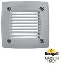 Fumagalli Leti 100 Square-Gr 3C2.000.000.LYG1L Подсветка ступеней 115 мм (корпус серый, плафон матовый)