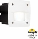 Fumagalli Leti 100 Square-El 3C3.000.000.WYG1L Подсветка ступеней 115 мм (корпус белый, плафон матовый)