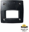 Fumagalli Leti 100 Square-El 3C3.000.000.AYG1L Подсветка ступеней 115 мм (корпус черный, плафон матовый)