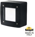 Fumagalli Extraleti 100 Square 3S1.000.000.AYG1L Подсветка ступеней 120 мм (корпус черный, плафон матовый)