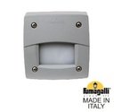 Fumagalli Extraleti 100 Square-El 3S3.000.000.LYG1L Подсветка ступеней 120 мм (корпус серый, плафон матовый)
