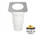 Fumagalli Ceci 90-Sq 1F4.000.000.LXU1L Тротуарный светильник (корпус серый, плафон матовый)
