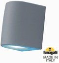 Fumagalli Marta 160-2L 2A6.000.000.LXF2L Светильник уличный настенный c 2 лампами 192 мм (корпус серый, плафон матовый)