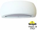 Fumagalli Francy 1A1.000.000.WYF1R Светильник уличный настенный 130 мм (корпус белый, плафон матовый)