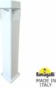 Fumagalli Elisa 800 DS2.564.000.WXD1L Столбики освещения садовые высотой до 1 метра Модерн с 1 фонарем 800 мм (корпус белый, плафон прозрачный)