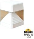 Fumagalli Ester Wall DS1.560.000.WXD1L Светильник на стену 165 мм (корпус белый, плафон прозрачный)