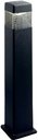 Fumagalli Ester 800 DS1.564.000.AXD1L Столбик освещения садовый 800 мм (корпус черный, плафон прозрачный)