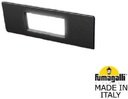 Fumagalli Nina 150 6C1.000.000.AXJ1L Подсветка ступеней 50 мм (корпус черный, плафон прозрачный)